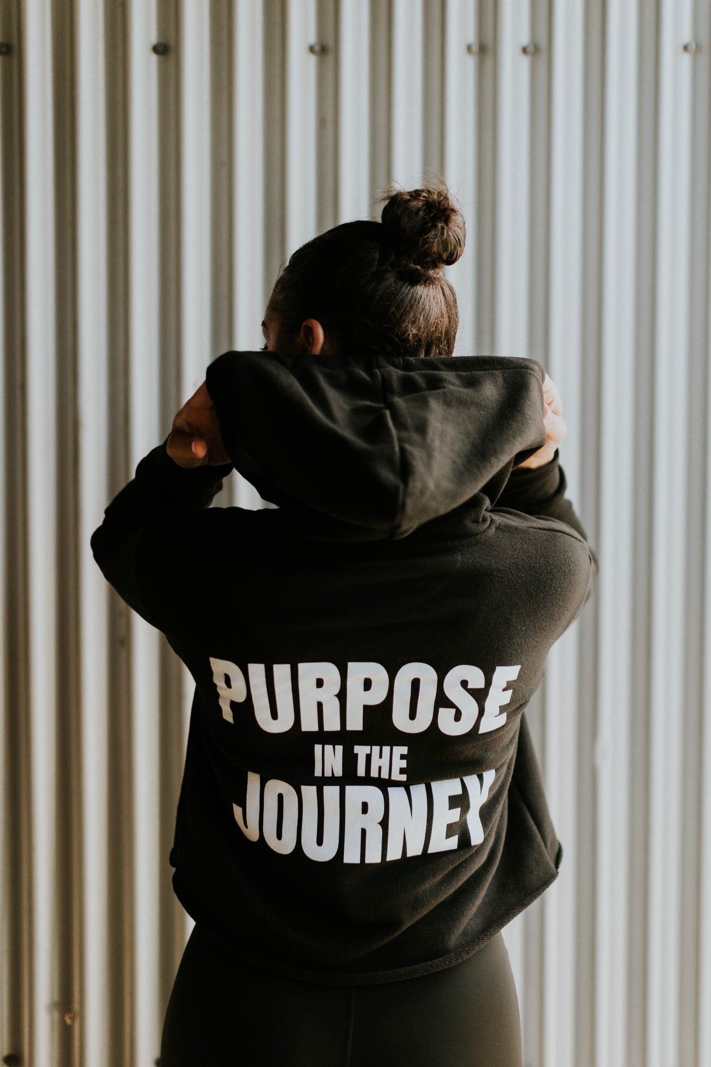 Made with Purpose Cropped Hoodie