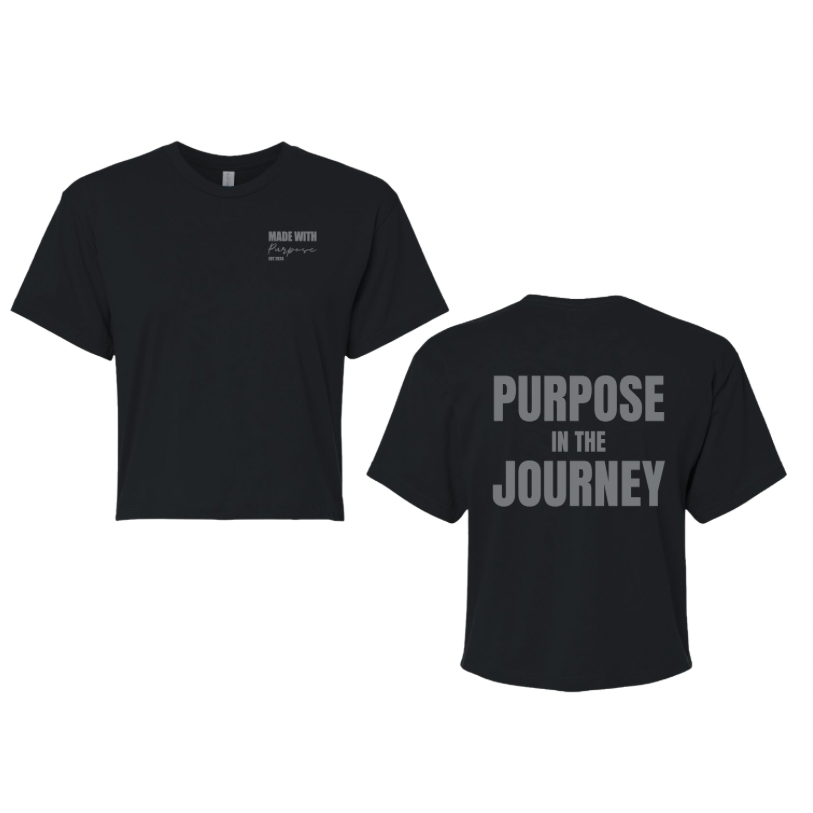 Purpose in the Journey | Women’s Crop Tee
