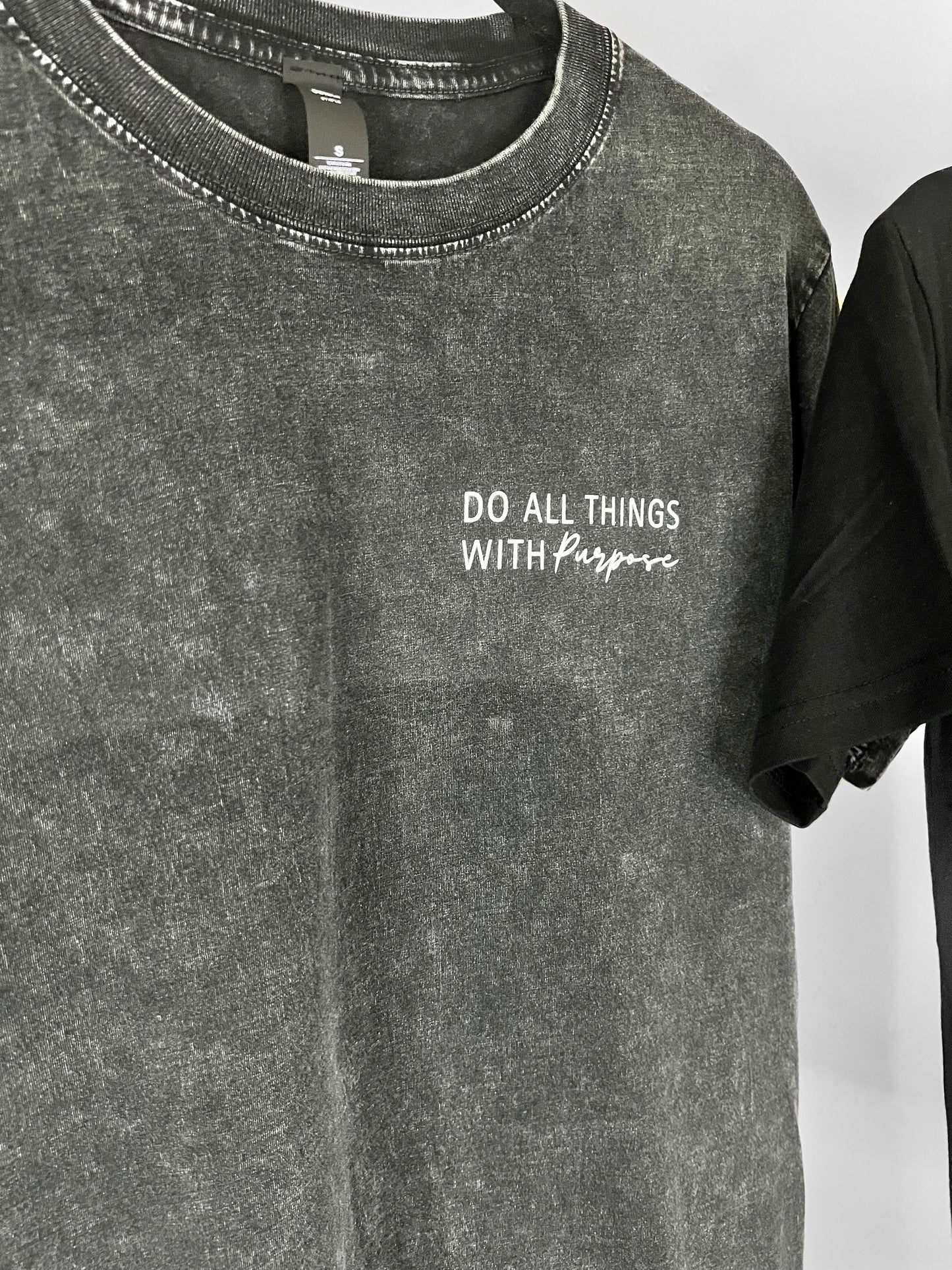 T-Shirt - Unisex - Do all things with Purpose (Left Chest)