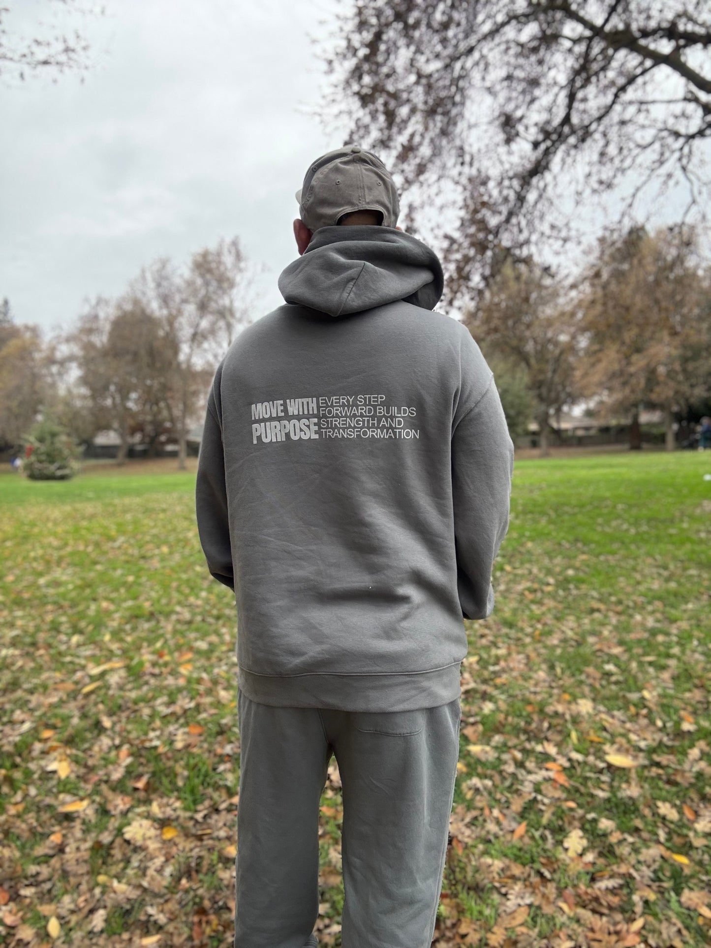 Move with purpose | Unisex Relax Hoodie Sweatshirt