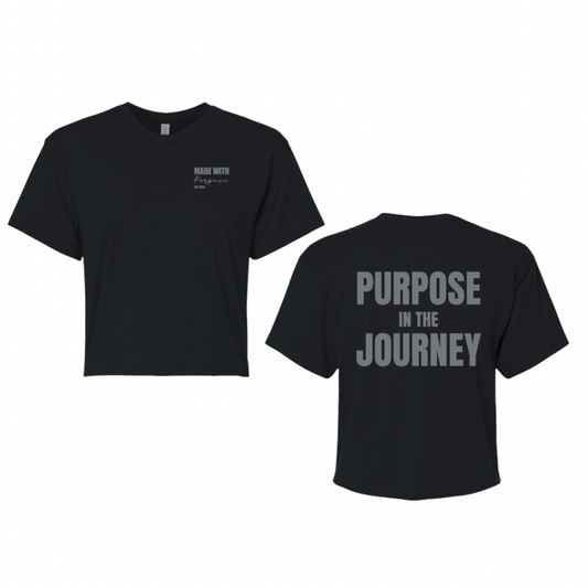 Purpose in the Journey | Women’s Crop Tee